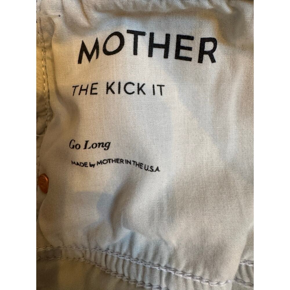 MOTHER The Kick It Wash Go Long Jeans - Women's Size 31 - Picture 6 of 9